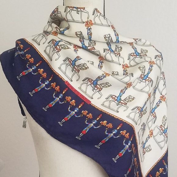Vintage Hermes Scarf - Picture 2 of 16